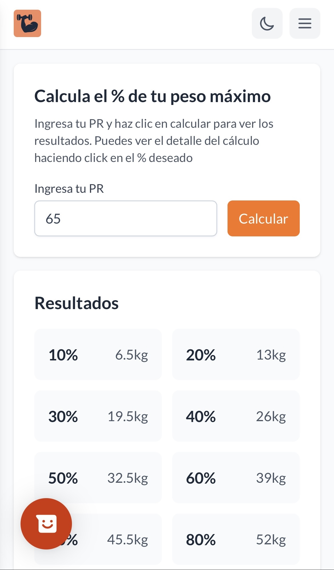 MyGymNotes — Home modo claro